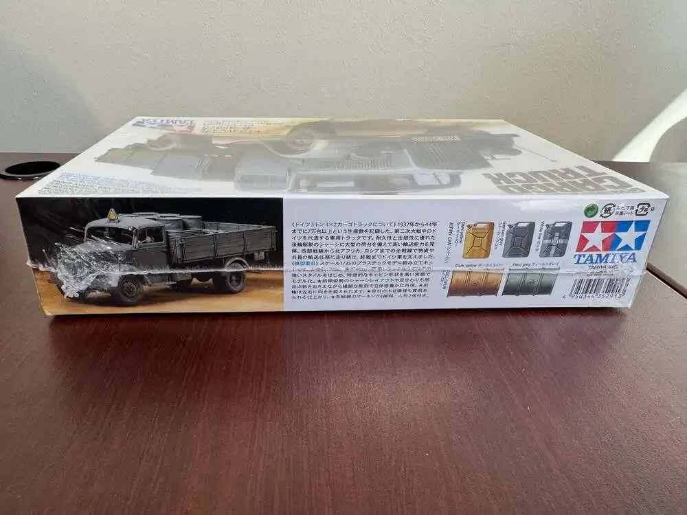 Tamiya 35291 1/35 Military Miniature Series German 3ton 4x2 Cargo Truck Model Ki